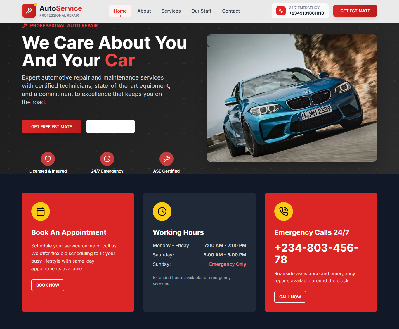 AutoCare Service Management Digitization