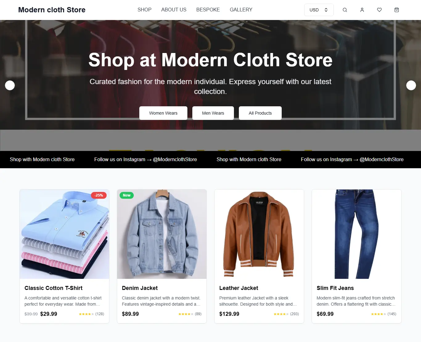 Modern Cloth